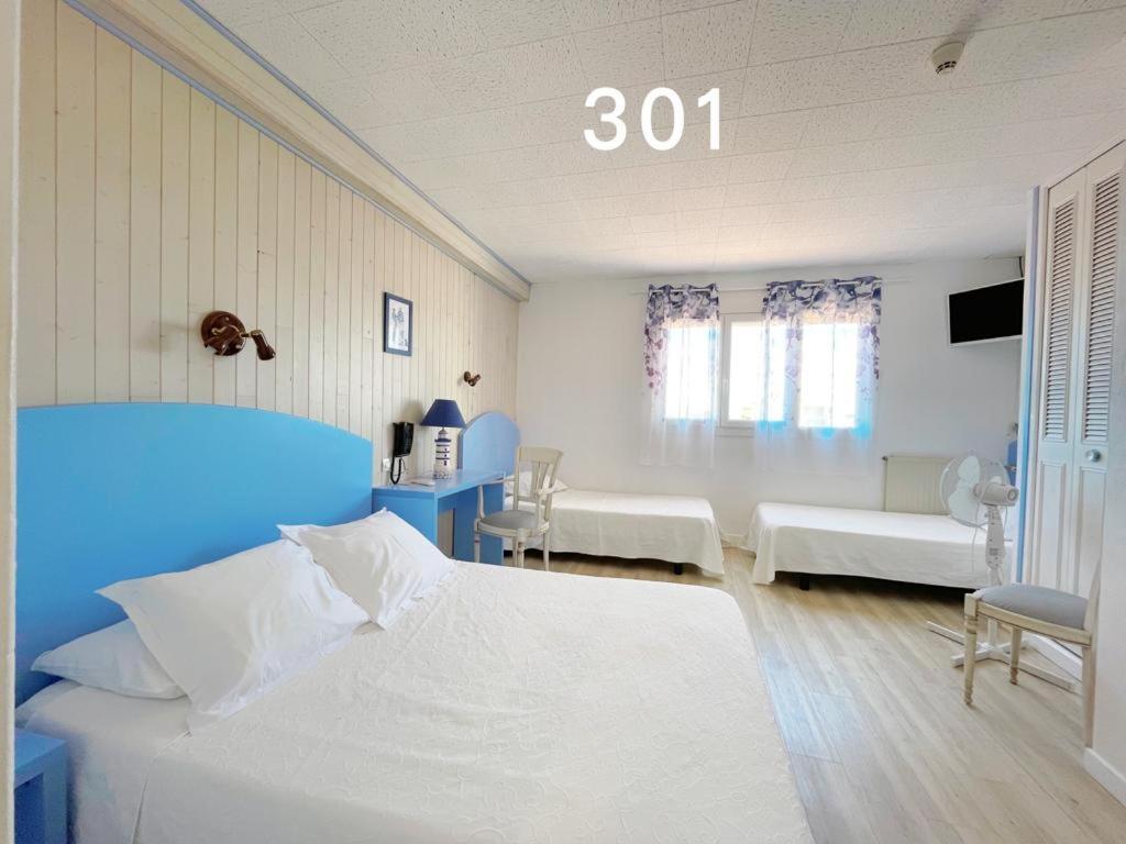 Hotel De La Plage Valras-Plage Buitenkant foto
