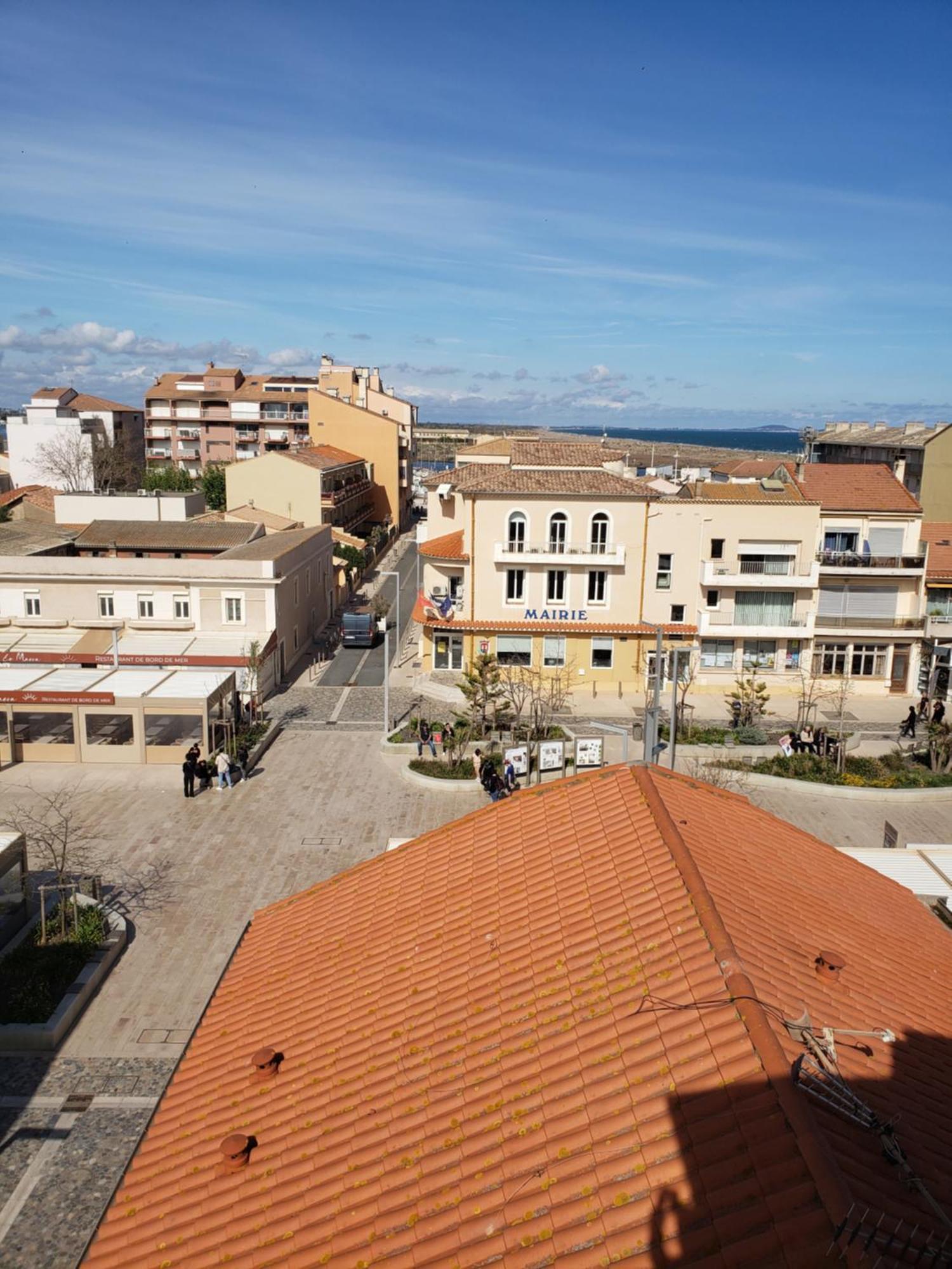 Hotel De La Plage Valras-Plage Buitenkant foto